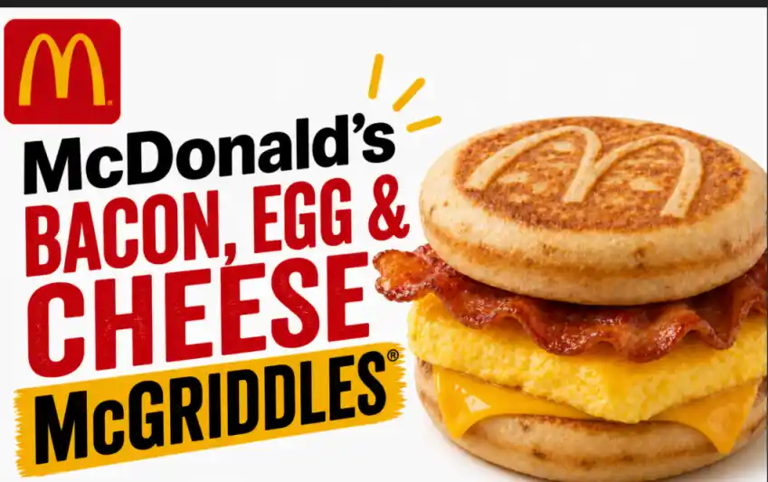 McDonald’s Bacon, Egg & Cheese McGriddles