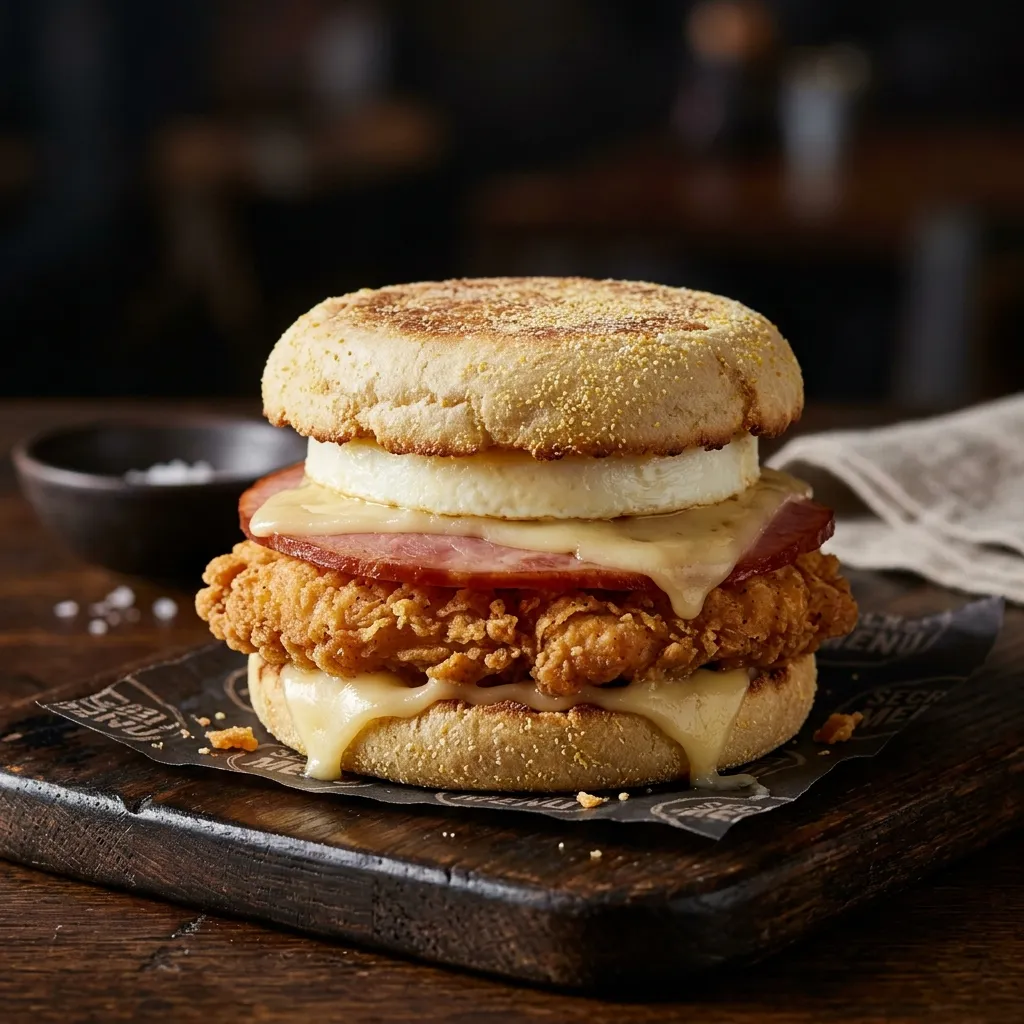 Chicken Cordon Bleu McMuffin