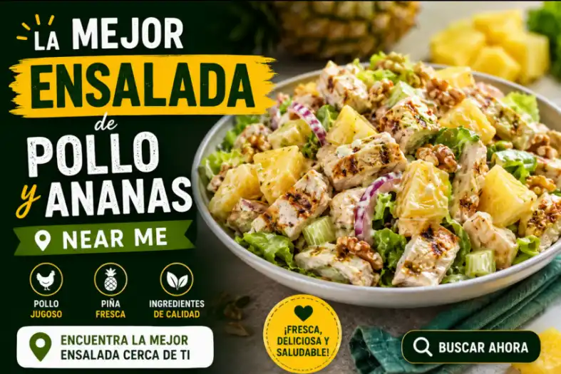Best Ensalada de Pollo y Ananas Near Me