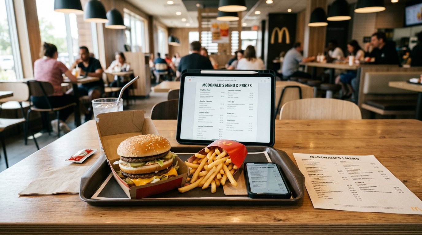 McDonald's Preisliste PDF 2026 — Speisekarte und Preise für Deutschland zum Download und Ausdrucken
